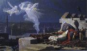 Jean Lecomte Du Nouy The Dream of Khosru. Spain oil painting artist